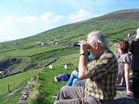 Brian views Slea Head