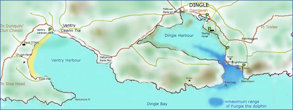 Click on Dingle Map for larger version